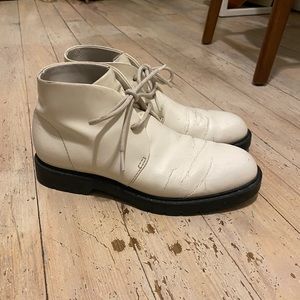 ALEXANDER WANG White Chukka Boot